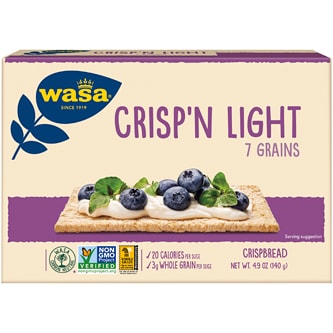 Wasa Crisp'n Light 7 Grain Crackerbread
