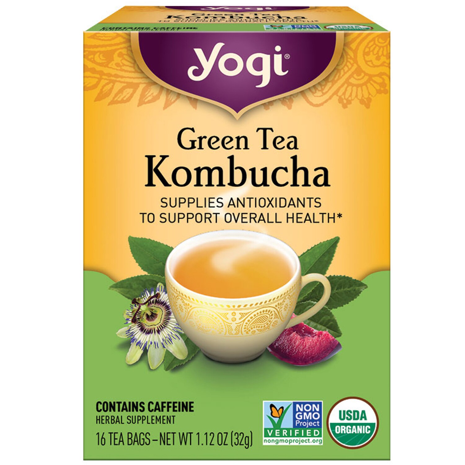 Yogi Tea Green Kombucha