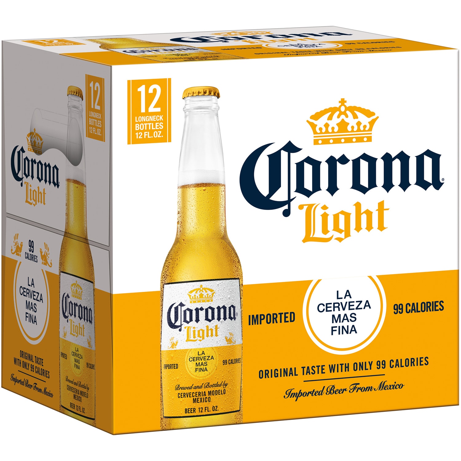 Corona Light Lager, Glass Bottles