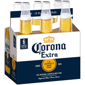 Corona Extra Lager, Glass Bottles