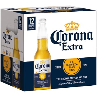Corona Extra Lager, Glass Bottles