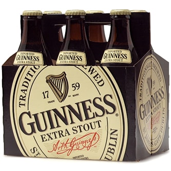 Guinness Extra Dry Stout, Glass Bottles