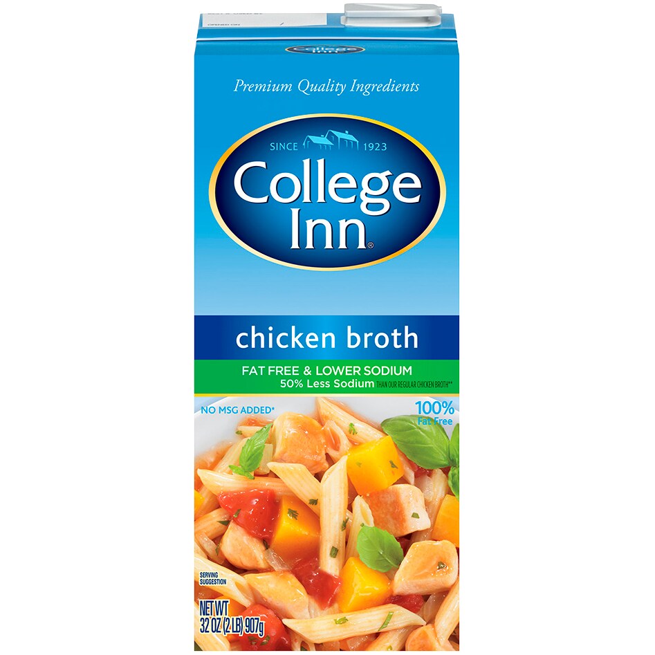 Order College Inn Fat Free and Lower Sodium Chicken Broth Fast Delivery