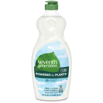 Seventh Generation Dish Liquid, Free & Clear