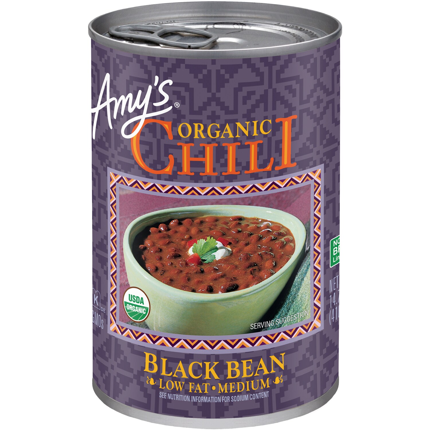 Order Amy's Organic Low Fat Chili, Black Bean Medium Fast Delivery