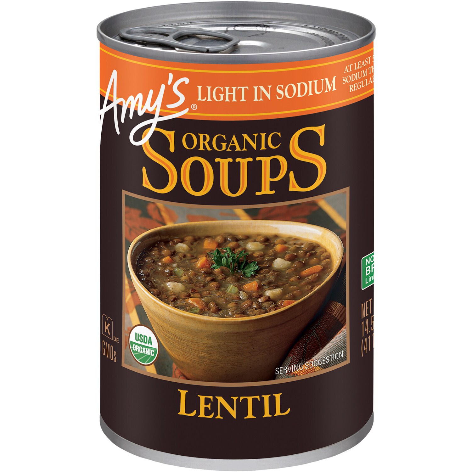 Amy's Organic Light-in-Sodium Soup, Lentil