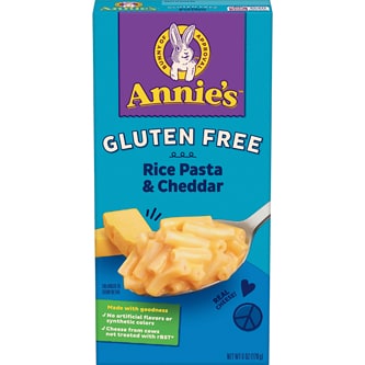 Annie's Gluten Free Rice Pasta & Cheddar
