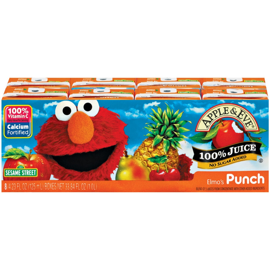 Order Apple & Eve Elmo's Punch Juice, Boxes Fast Delivery