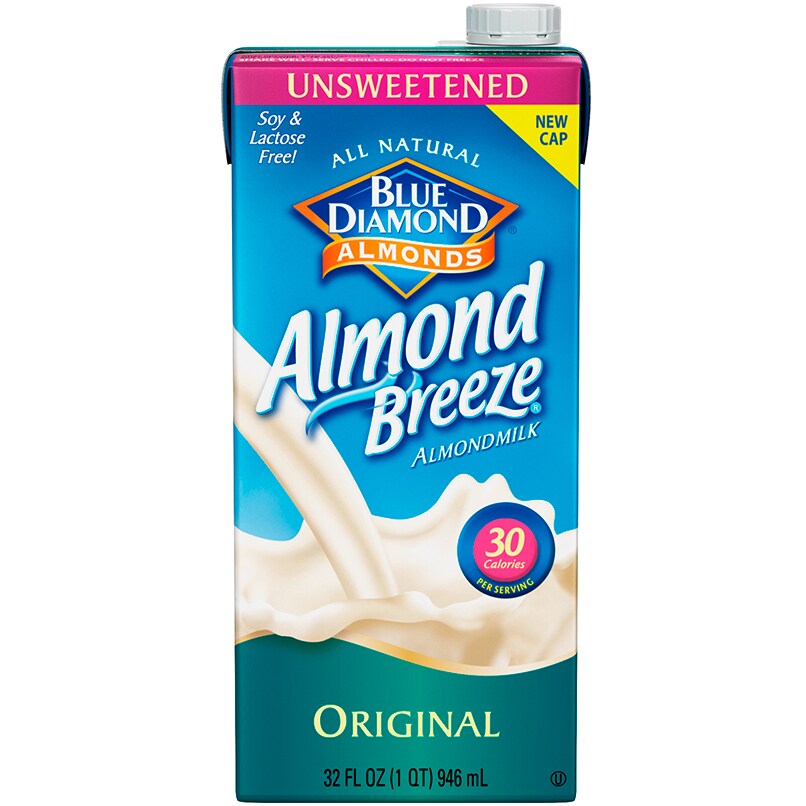 Order Blue Diamond Almond Breeze Almond Milk, Unsweetened Original