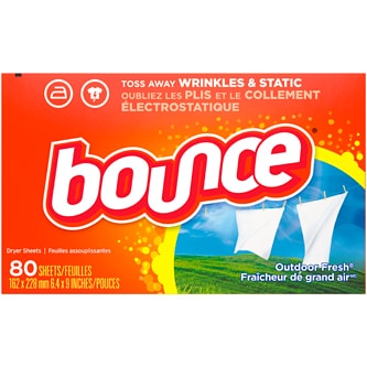Bounce Fabric Softener Sheets, Outdoor Fresh