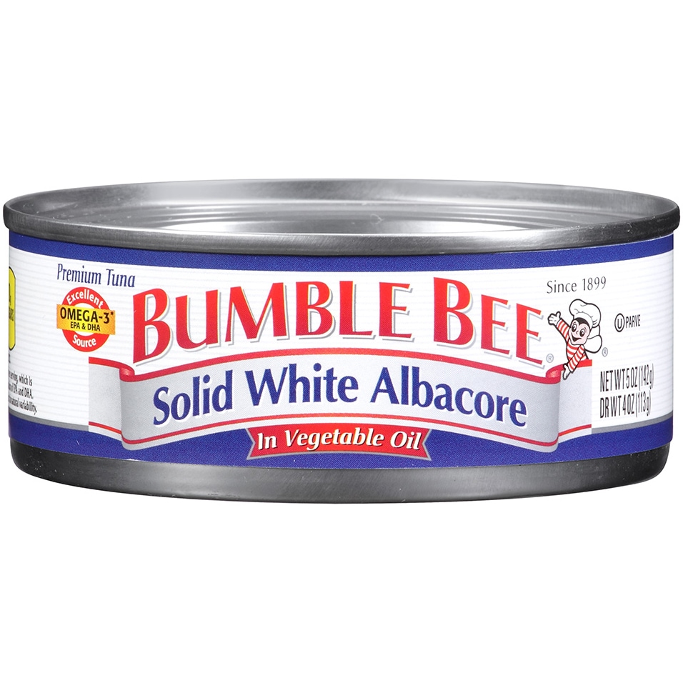 Bumble Bee Solid White Albacore Tuna in Vegetable Oil