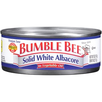 Bumble Bee Solid White Albacore Tuna in Vegetable Oil