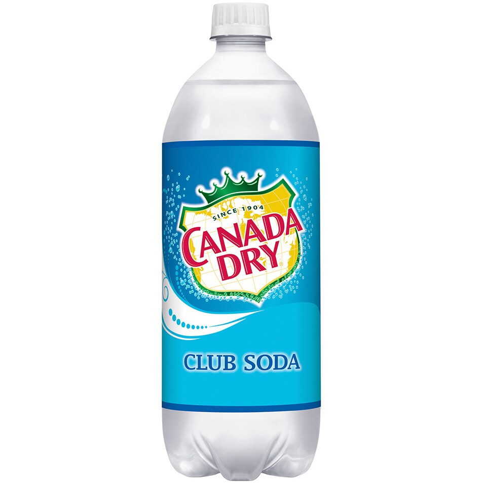 Canada Dry Club Soda, Plastic Bottle