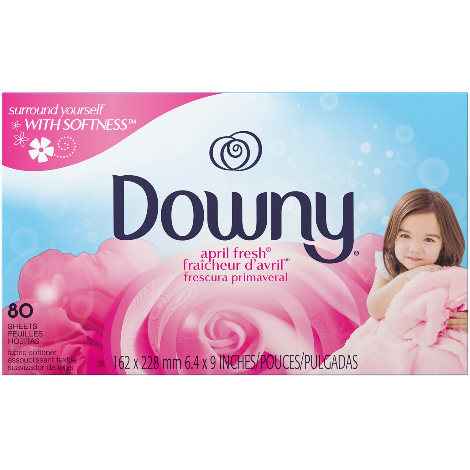 Downy Fabric Softener Sheets, April Fresh