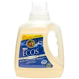 ECOS Hypoallergenic Laundry Detergent, Free & Clear