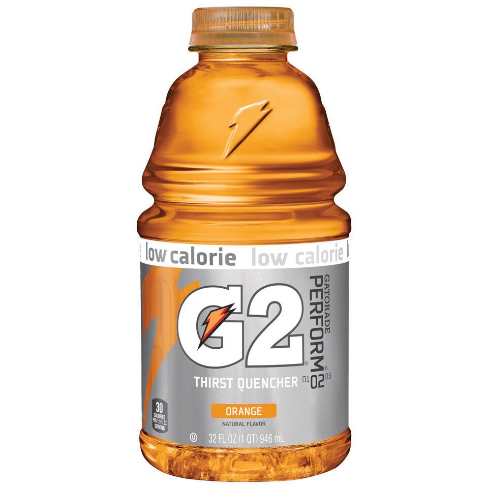 Gatorade Low Calorie G2 Sports Drink, Orange, Plastic Bottle