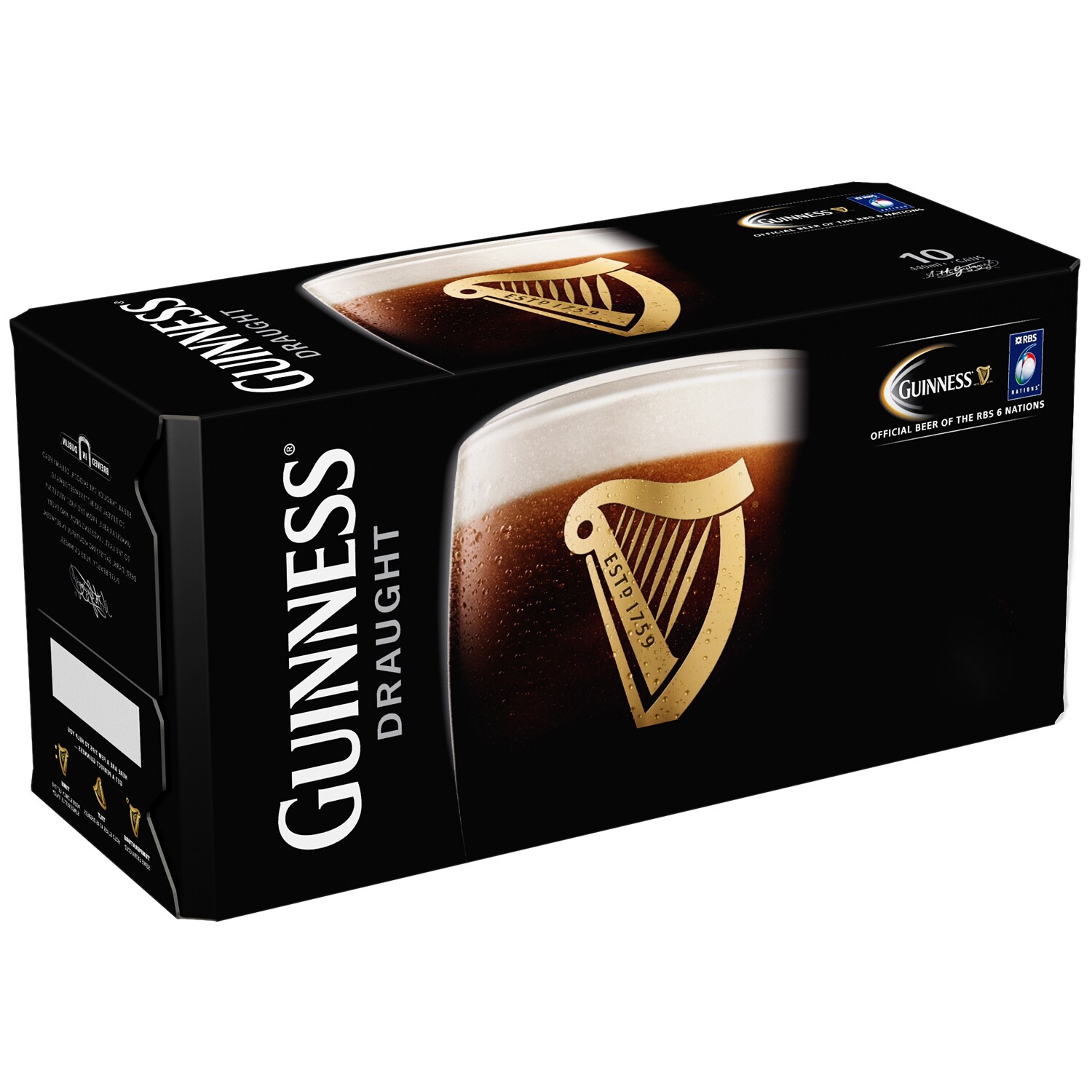 Guinness Pub Draught Irish Dry Stout, Cans