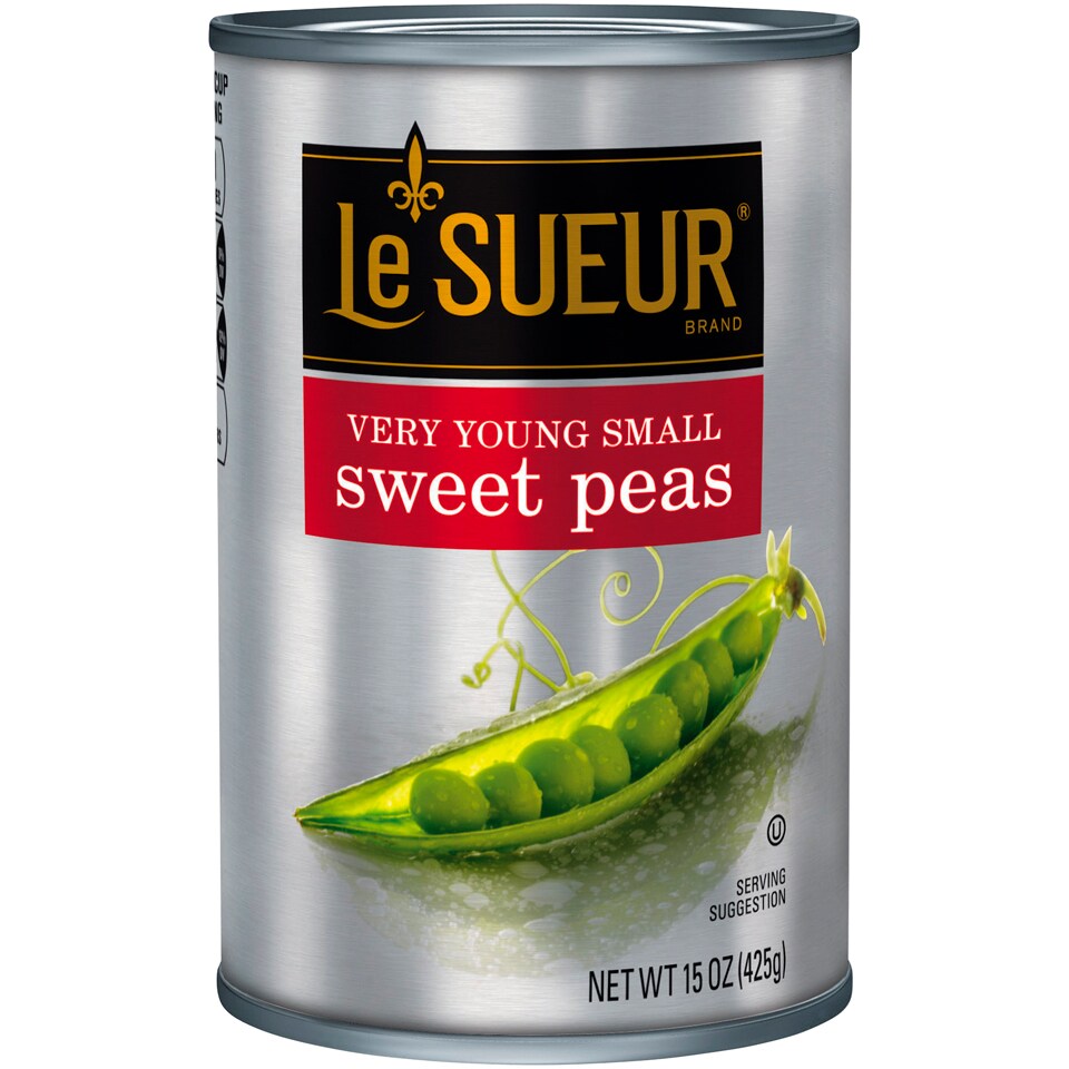 Green Giant Le Sueur Very Young Sweet Peas, Case