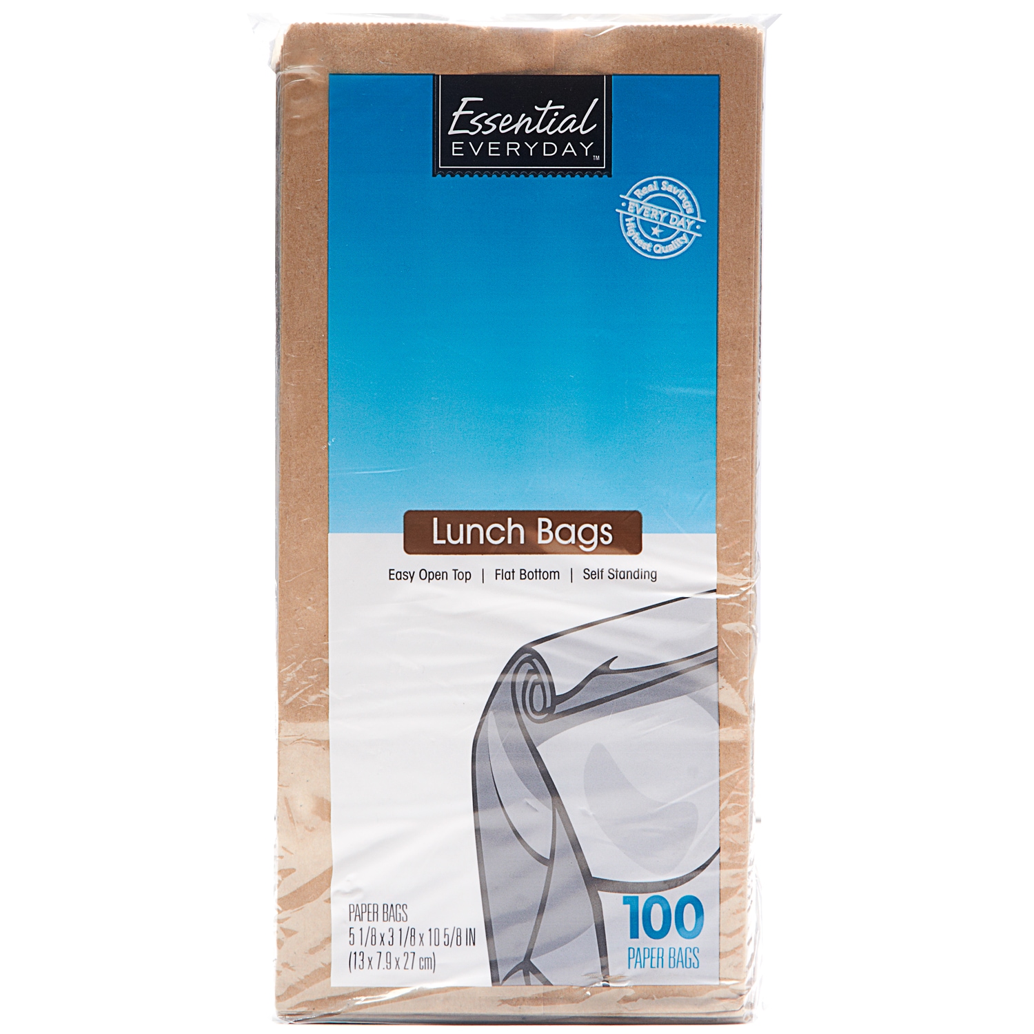 Essential Everyday Paper Lunch Bags