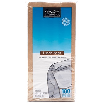 Essential Everyday Paper Lunch Bags