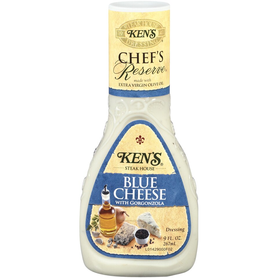 Ken's Steakhouse Chef's Reserve Dressing, Blue Cheese with Gorgonzola