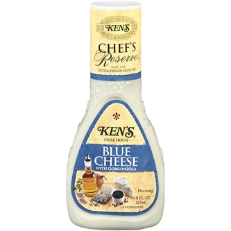 Ken's Steakhouse Chef's Reserve Dressing, Blue Cheese with Gorgonzola