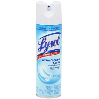 Lysol Disinfectant Spray, Crisp Linen Scent