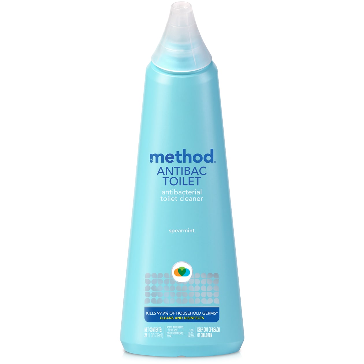 Method AntiBac Toilet Bowl Cleaner, Spearmint 