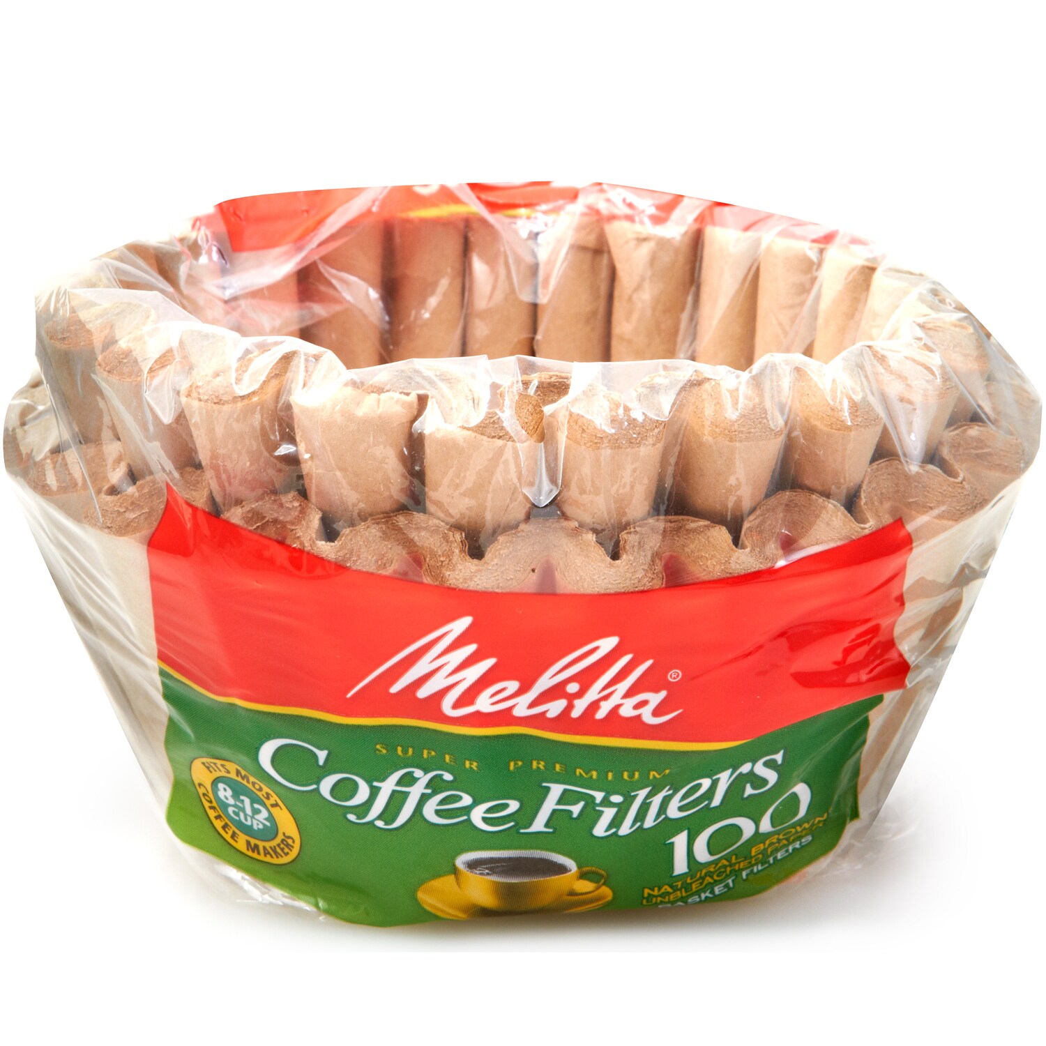 Melitta Natural Brown Basket Coffee Filters