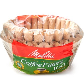 Melitta Natural Brown Basket Coffee Filters