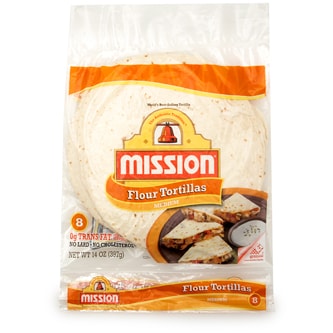 Mission Flour Tortillas, Small