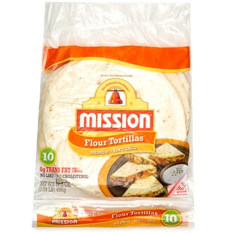 Mission Flour Tortillas, Medium