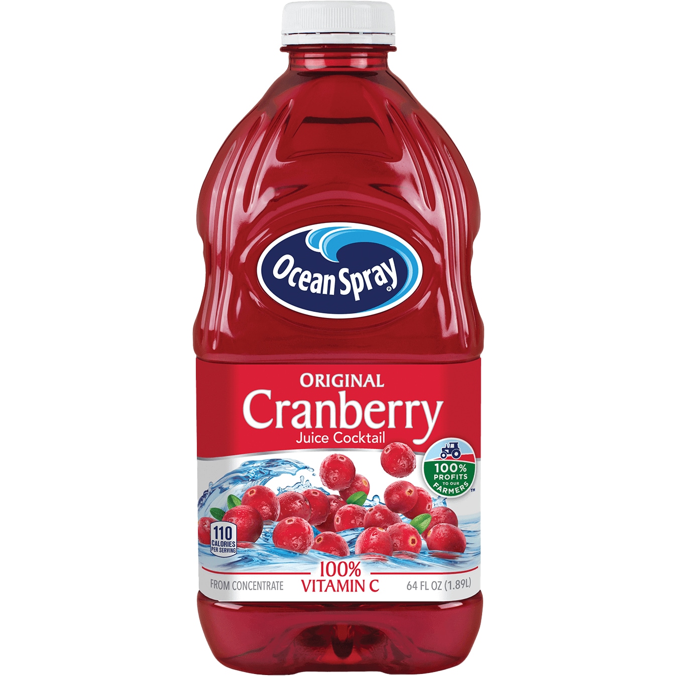 Ocean Spray Cranberry Juice Cocktail, Plastic Bottle