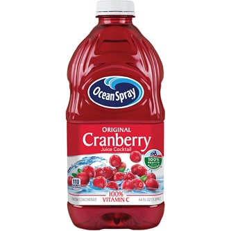 Ocean Spray Cranberry Juice Cocktail, Plastic Bottle