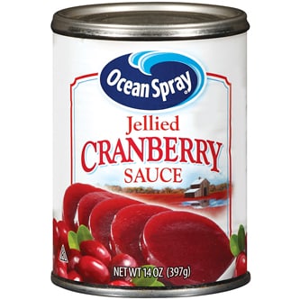 Ocean Spray Jellied Cranberry Sauce