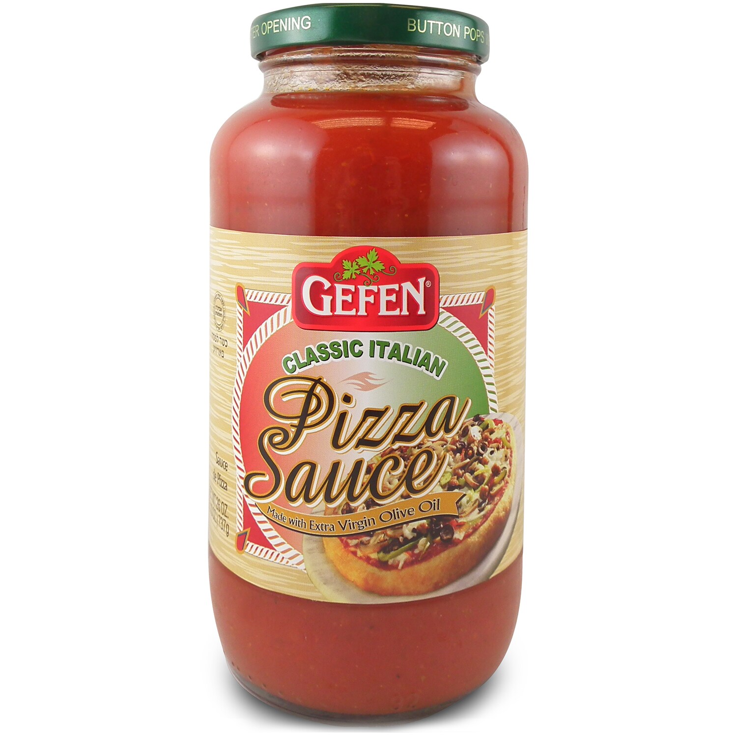 Gefen Classic Italian Pizza Sauce
