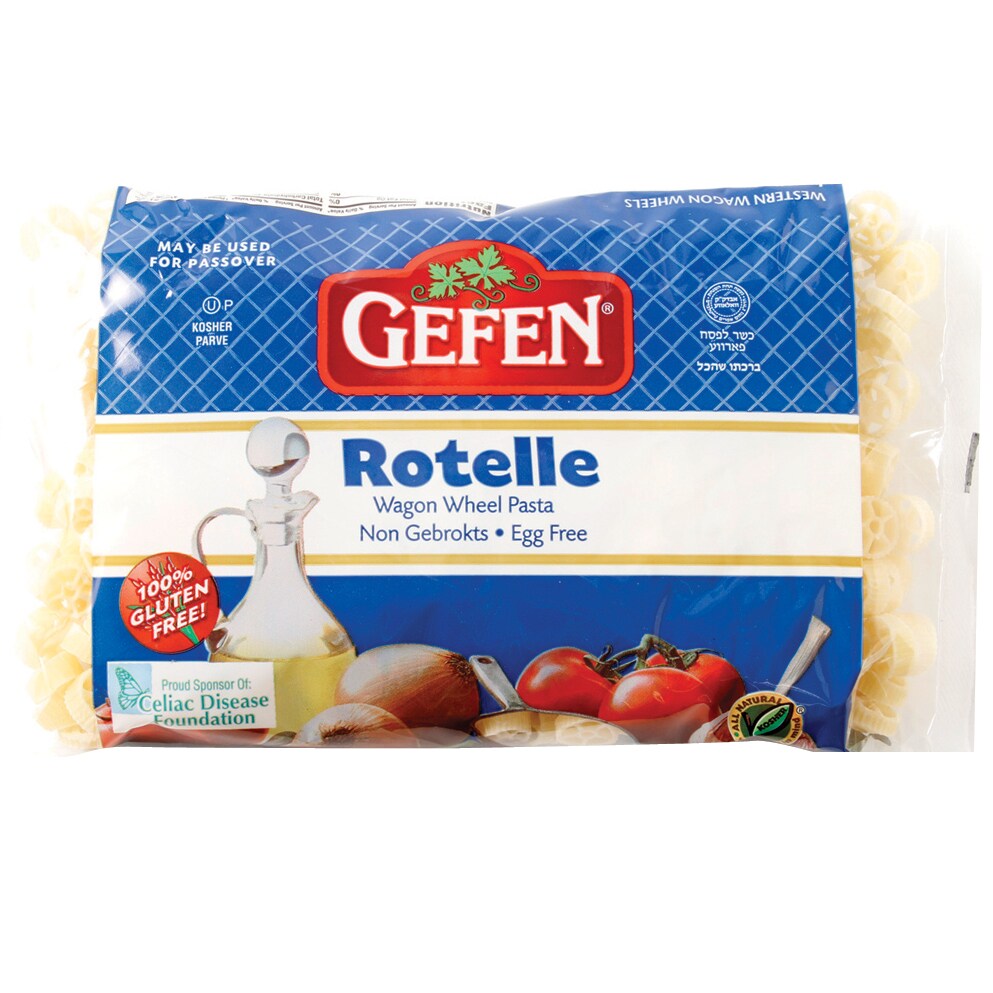 Gefen Gluten-Free Rotelle Wagon Wheel Pasta