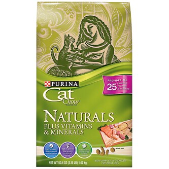 Purina Dry Cat Chow, Naturals Plus Vitamins and Minerals