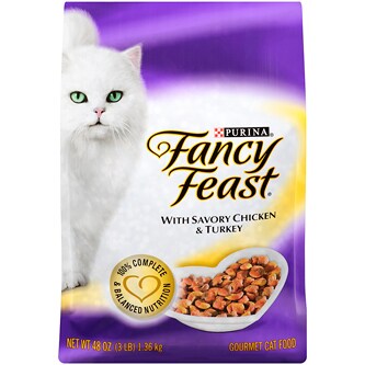 Order Purina Fancy Feast Dry Cat Food with Savory Chicken and