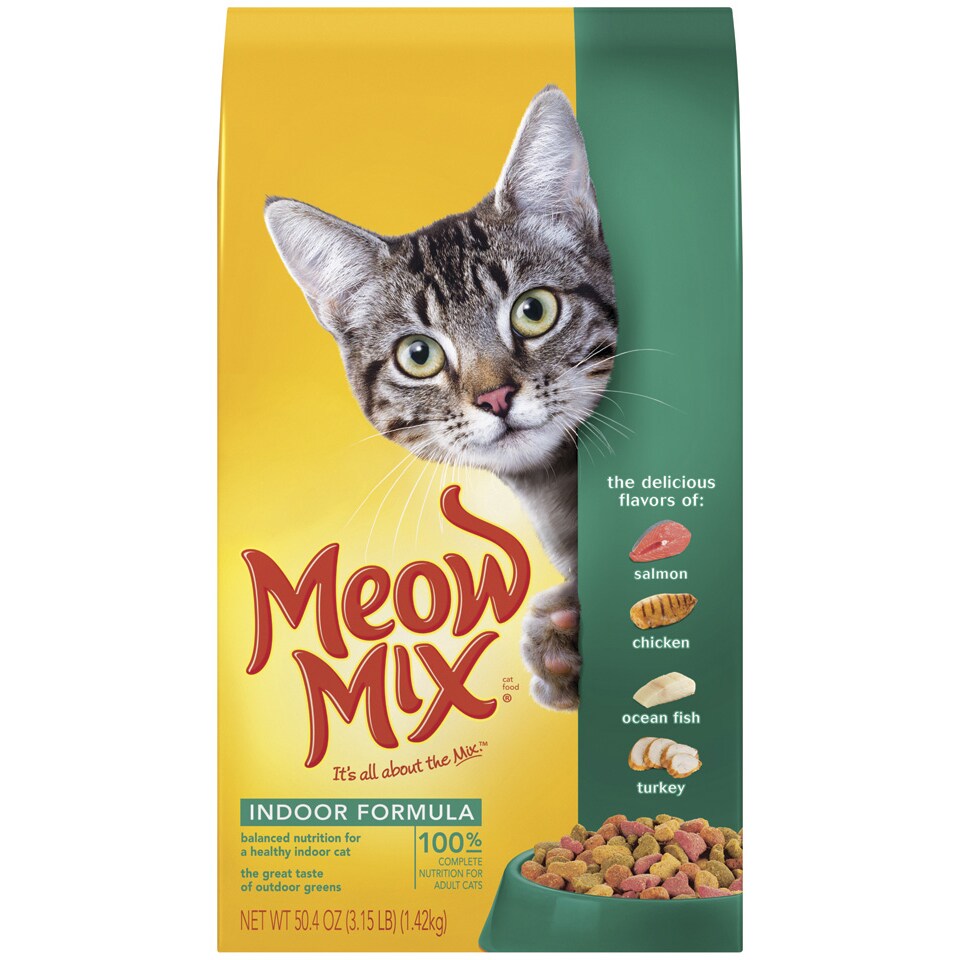 Meow Mix Dry Cat Food, Indoor Formula