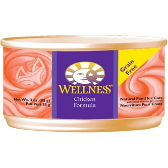 Wellness Natural Wet Cat Food, Chicken Formula