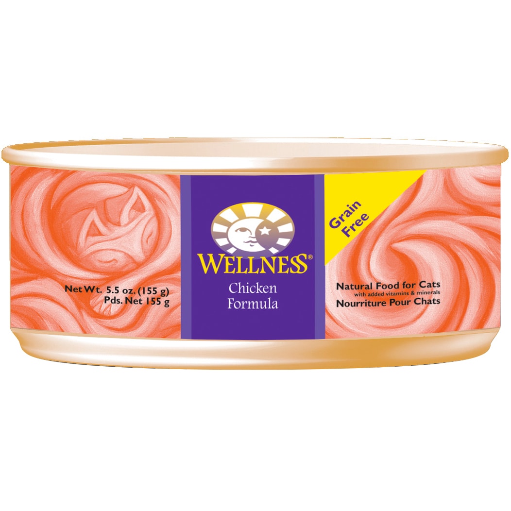 Wellness Natural Wet Cat Food, Chicken Formula
