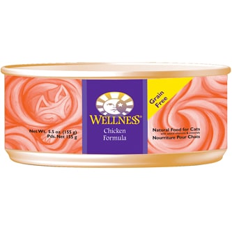 Wellness Natural Wet Cat Food, Chicken Formula