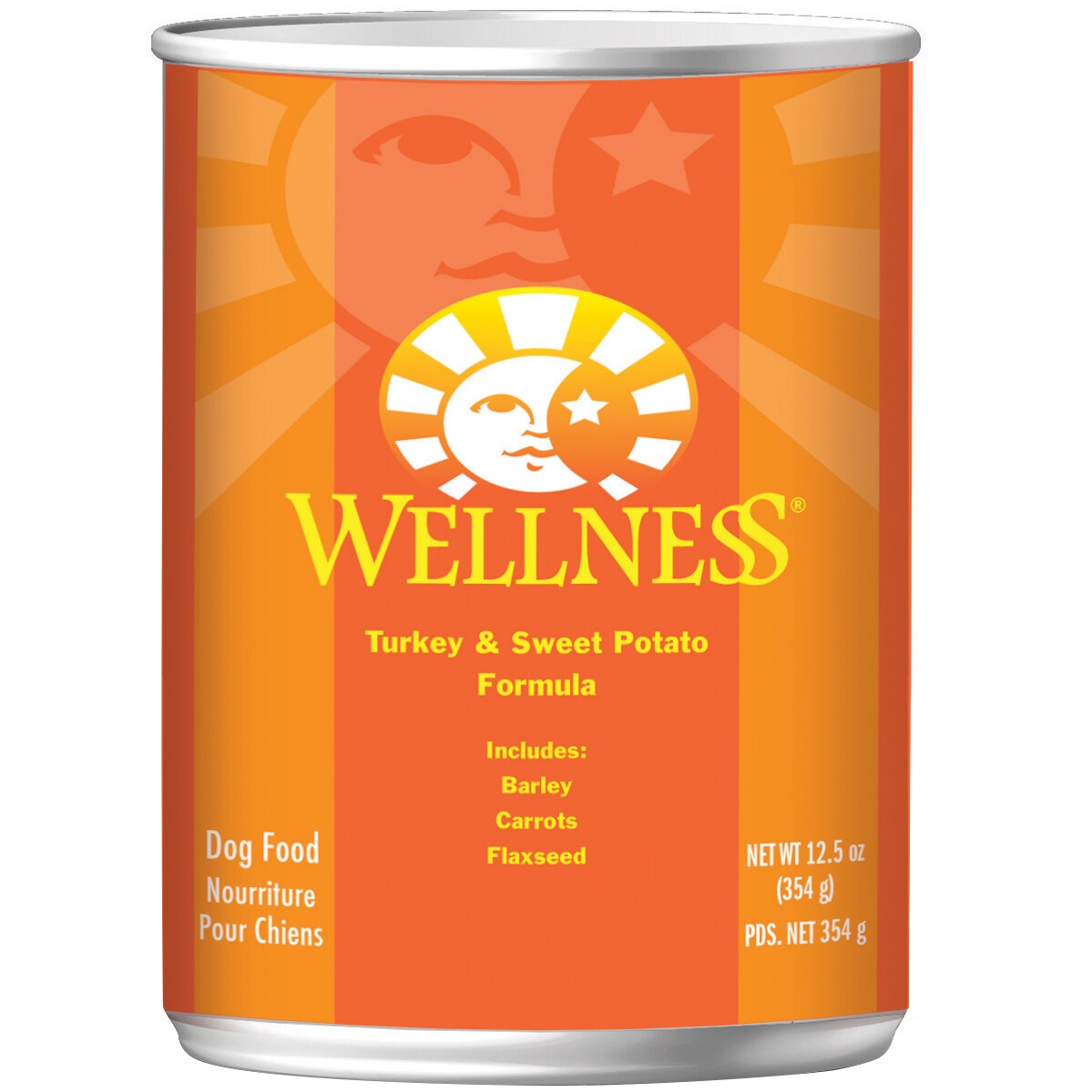 Wellness Natural Wet Dog Food, Turkey and Sweet Potato Formula