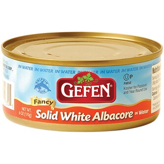 Gefen Fancy Solid White Albacore in Water