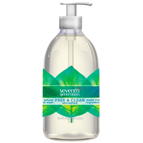 Seventh Generation Natural Hand Wash, Free and Clean Unscented