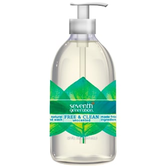 Seventh Generation Natural Hand Wash, Free and Clean Unscented