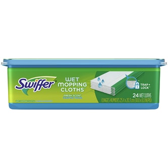 Swiffer Sweeper Wet Mopping Pad Refills, Open Window Fresh Scent
