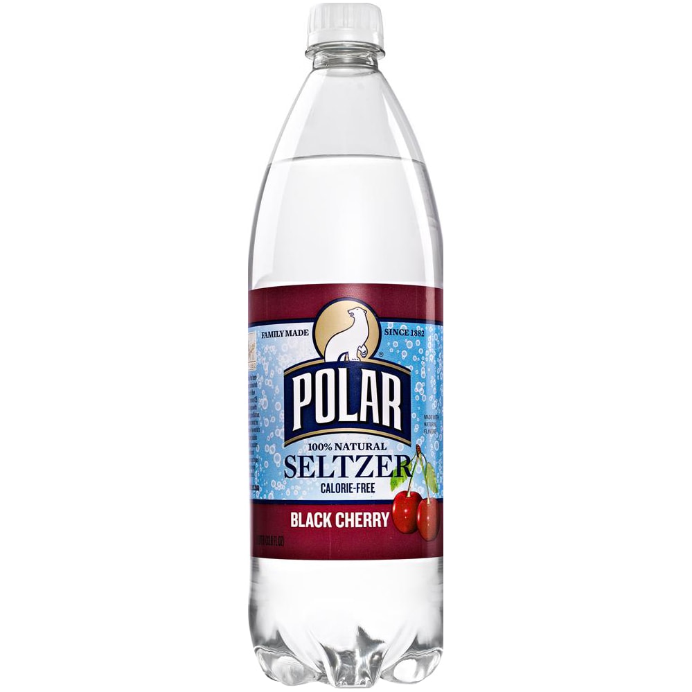 Polar Seltzer, Black Cherry, Plastic Bottle