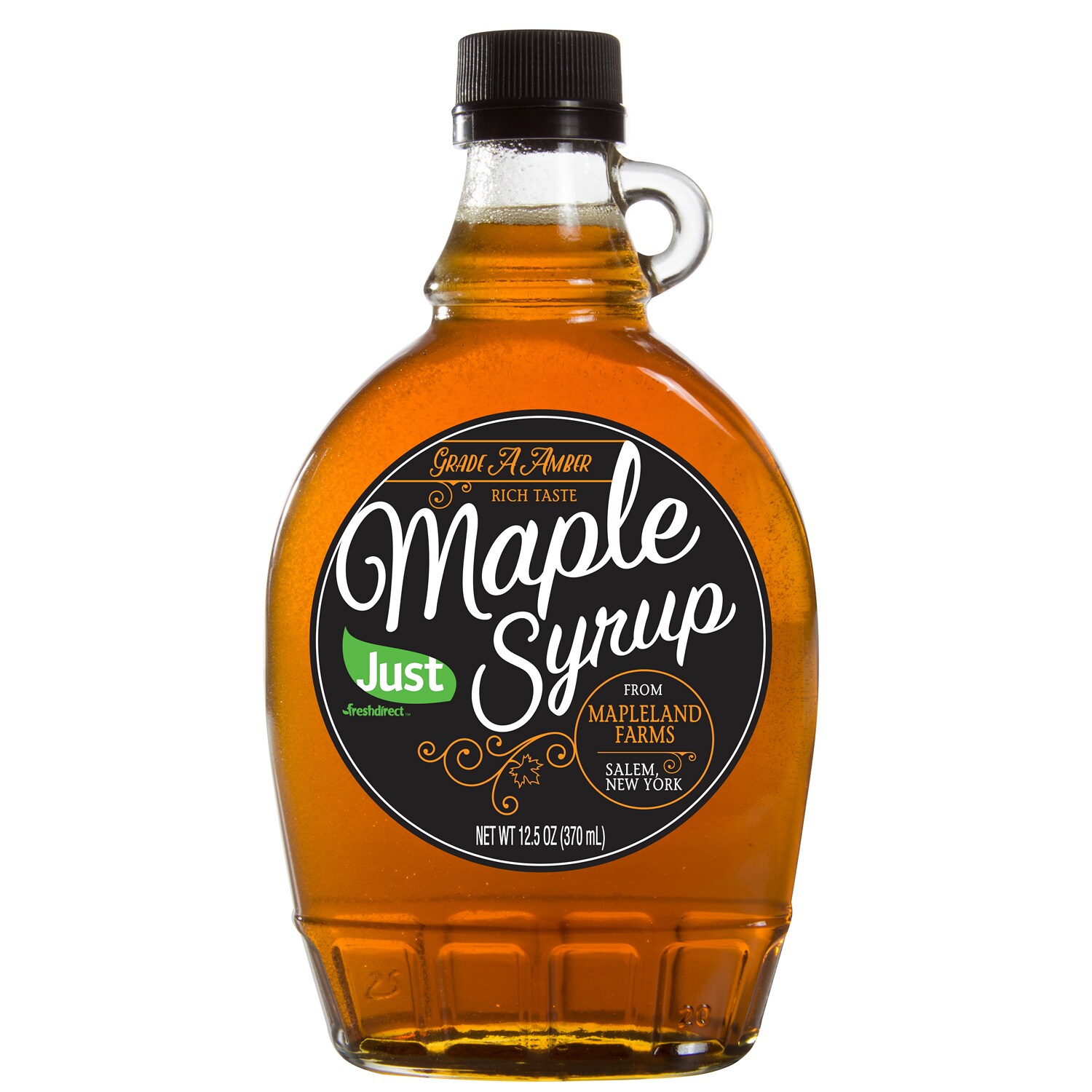 Just FreshDirect Local Amber Maple Syrup (Rich Taste)